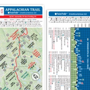 Appalachian Trail Elevation Pocket Profile Maps | Marion Outdoors
