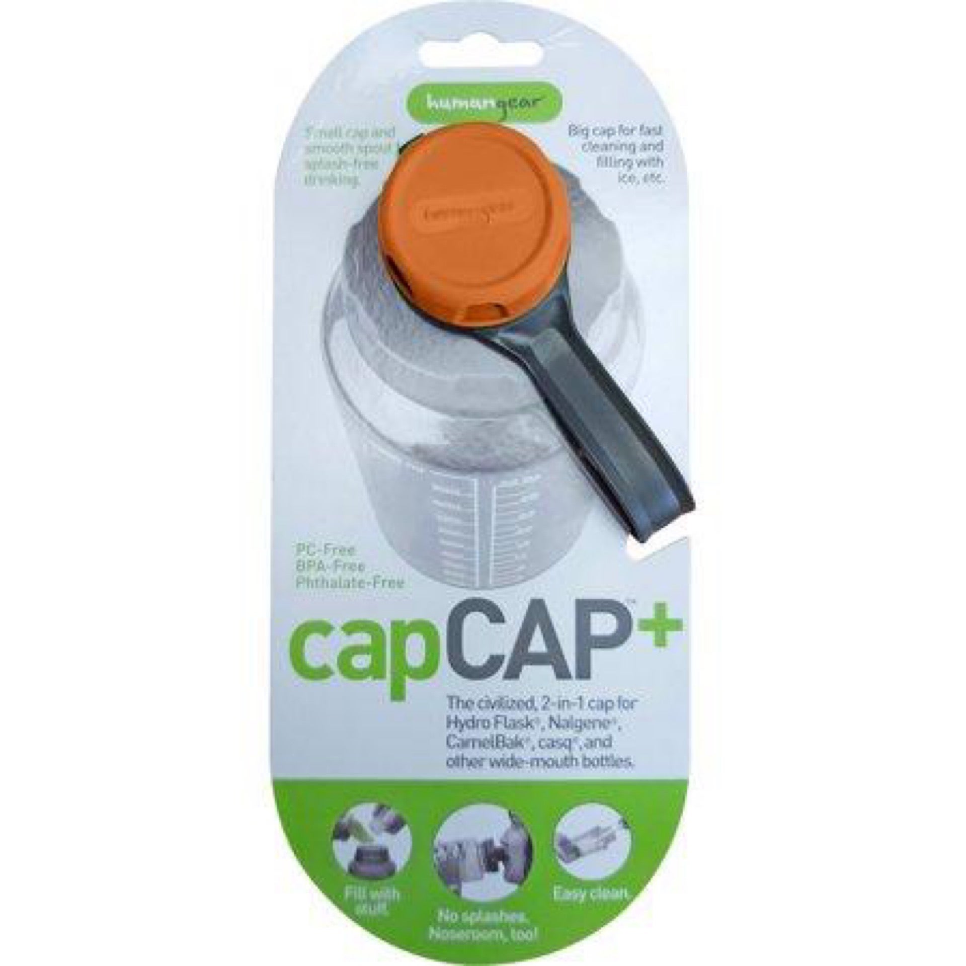 Water Bottle Cap Capcap Hydro Flask Humangear Capcap+ Water Bottle